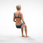 Photo du produit 0 : Femme en bikini - assise