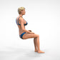 Photo du produit 0 : Femme en bikini - assise