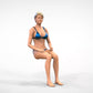 Photo du produit 0 : Femme en bikini - assise