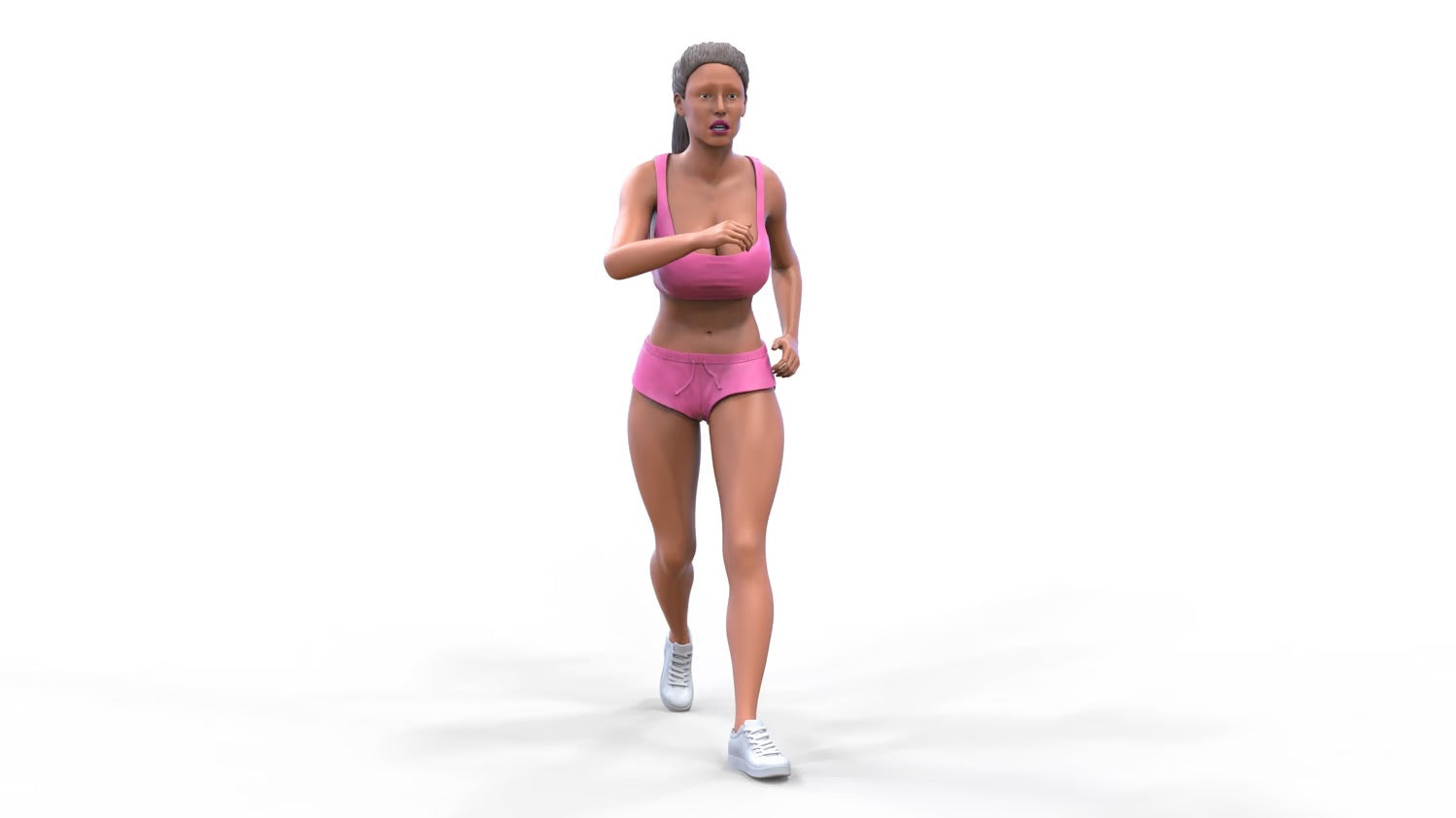 Produktfoto  0: Frau laufend - Joggerin