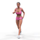 Produktfoto  0: Frau laufend - Joggerin