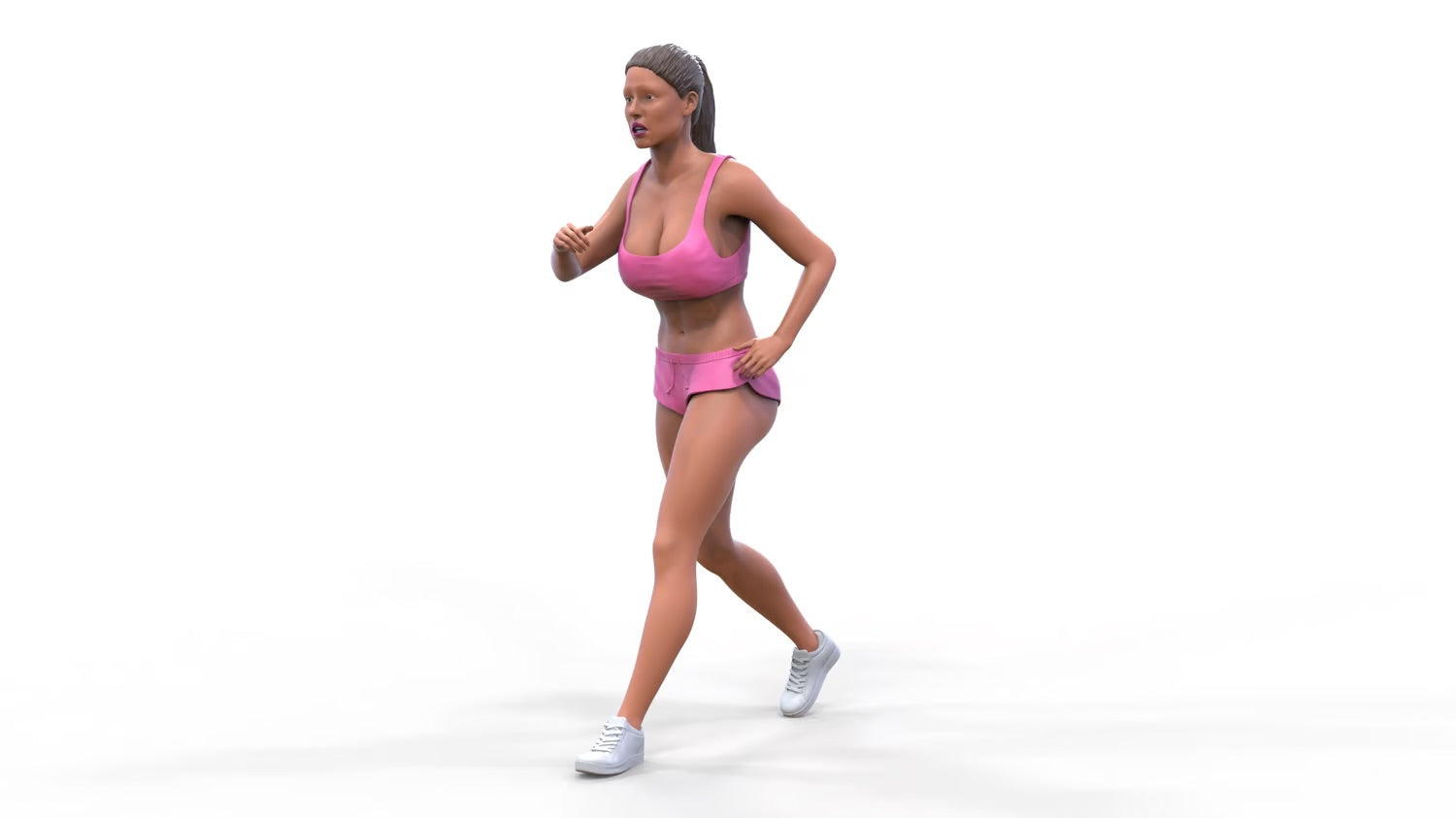 Produktfoto  0: Frau laufend - Joggerin