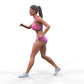 Produktfoto  0: Frau laufend - Joggerin
