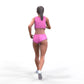 Produktfoto  0: Frau laufend - Joggerin