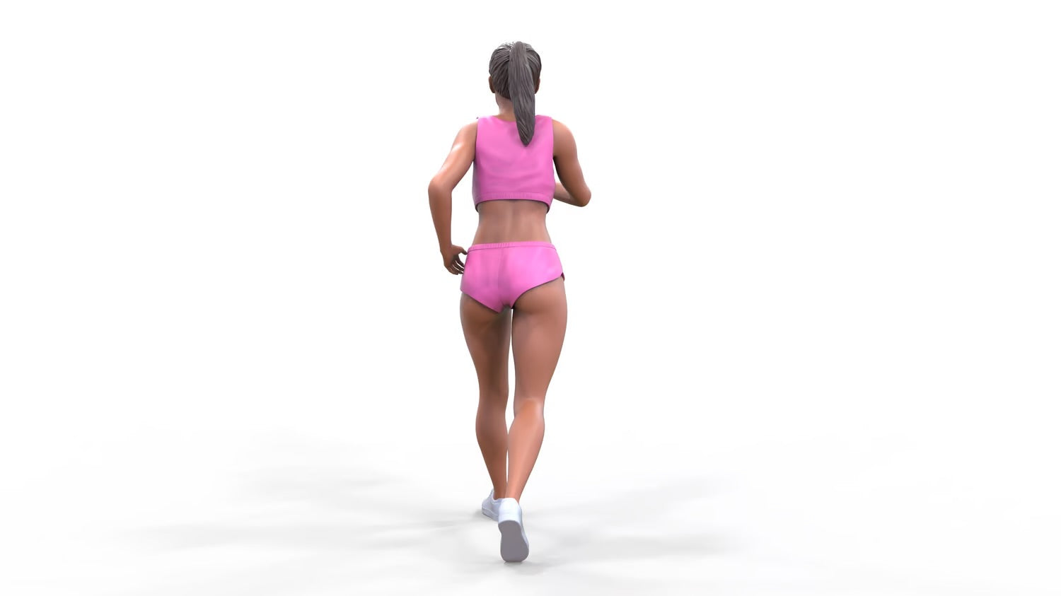Produktfoto  0: Frau laufend - Joggerin