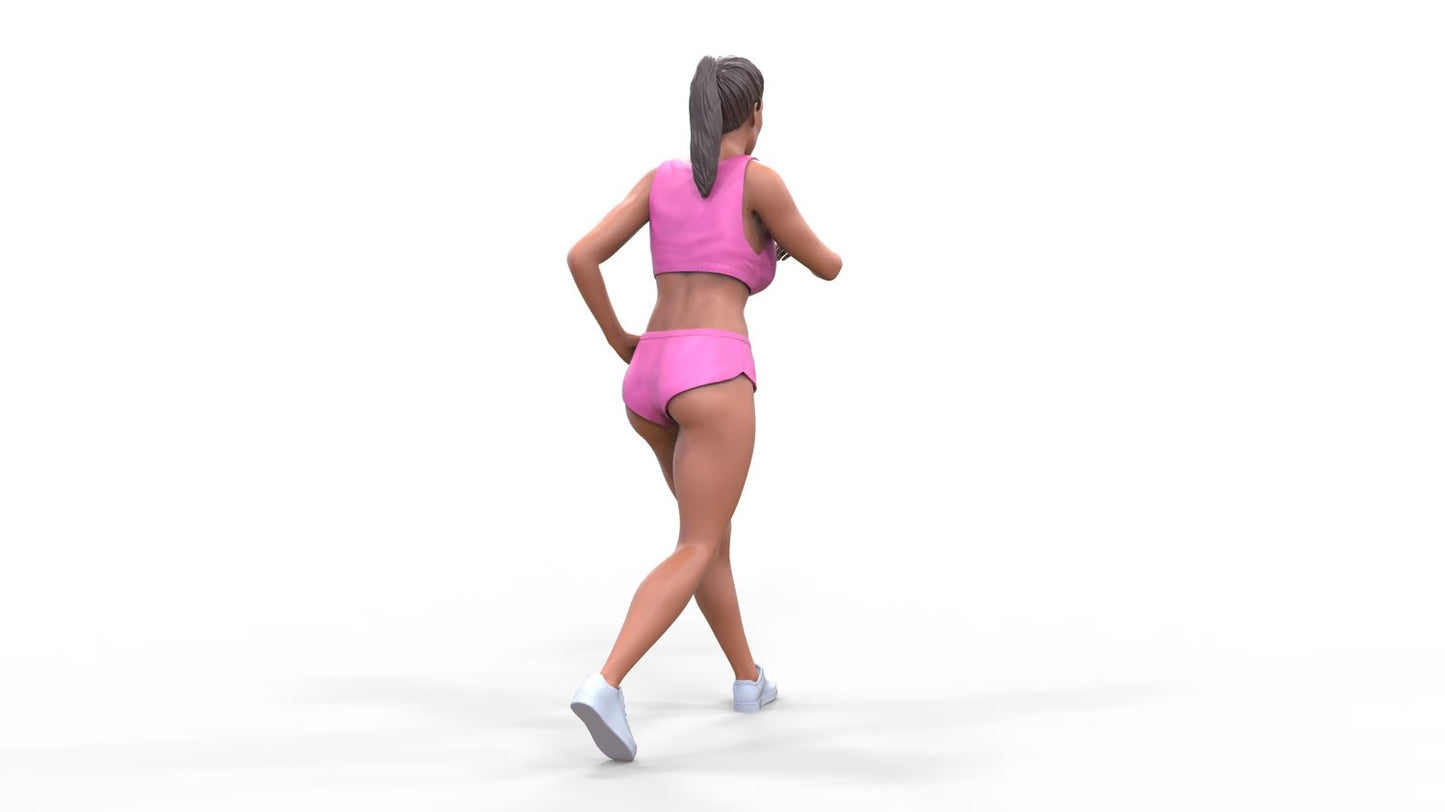 Produktfoto  0: Frau laufend - Joggerin