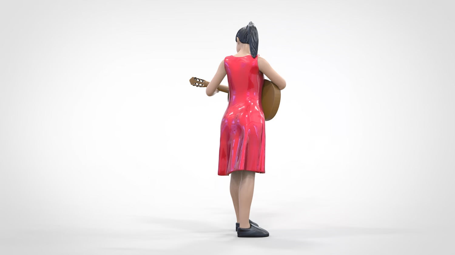 Photo du produit 0 : Musicienne - Femme avec guitare