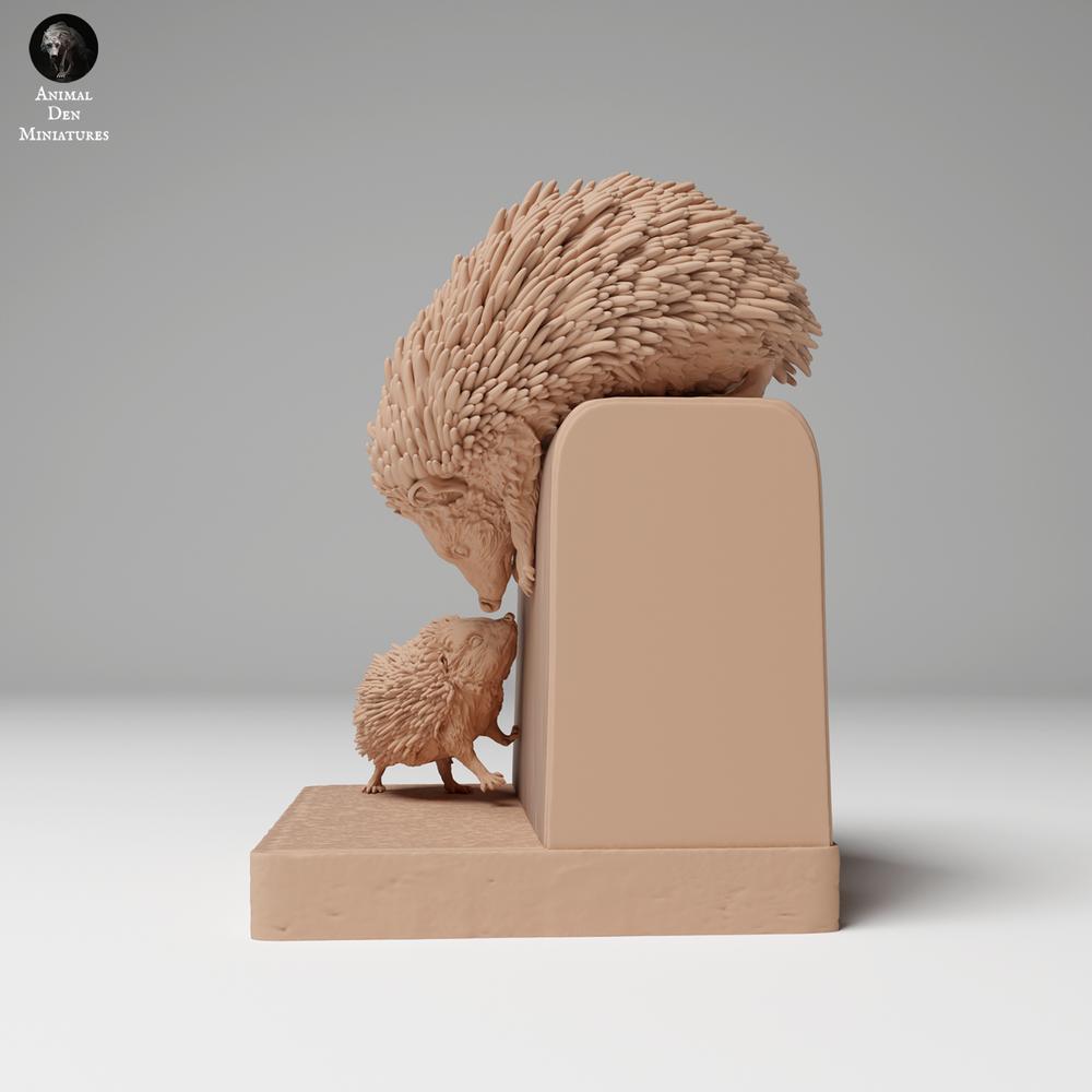 Photo produit 3 : figurine d’animal sauvage : hérissons européens - grimpant (24_11_10)