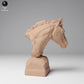 Photo produit figurine animale Animal Den Miniatures 0 : figurine d’animal sauvage : Cheval de Przewalski - buste (24_12_15)