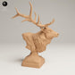 Photo du produit figurine animale Animal Den Miniatures 2 : figurine d’animal sauvage : wapiti - buste (25_06_15)
