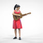 Photo du produit 0 : Musicienne - Femme avec guitare