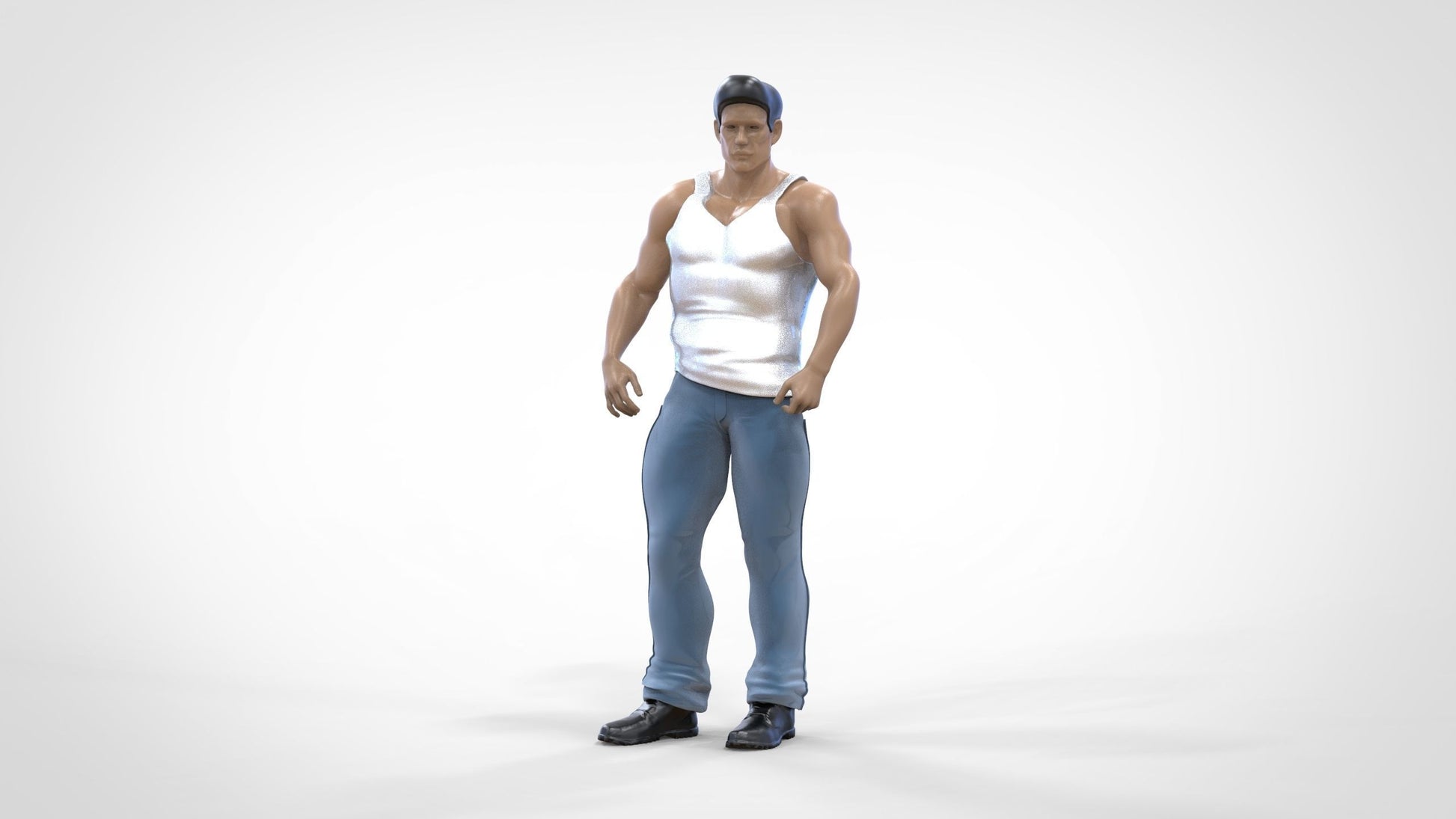 Photo du produit 0 : Musclor - Bodybuilder en débardeur