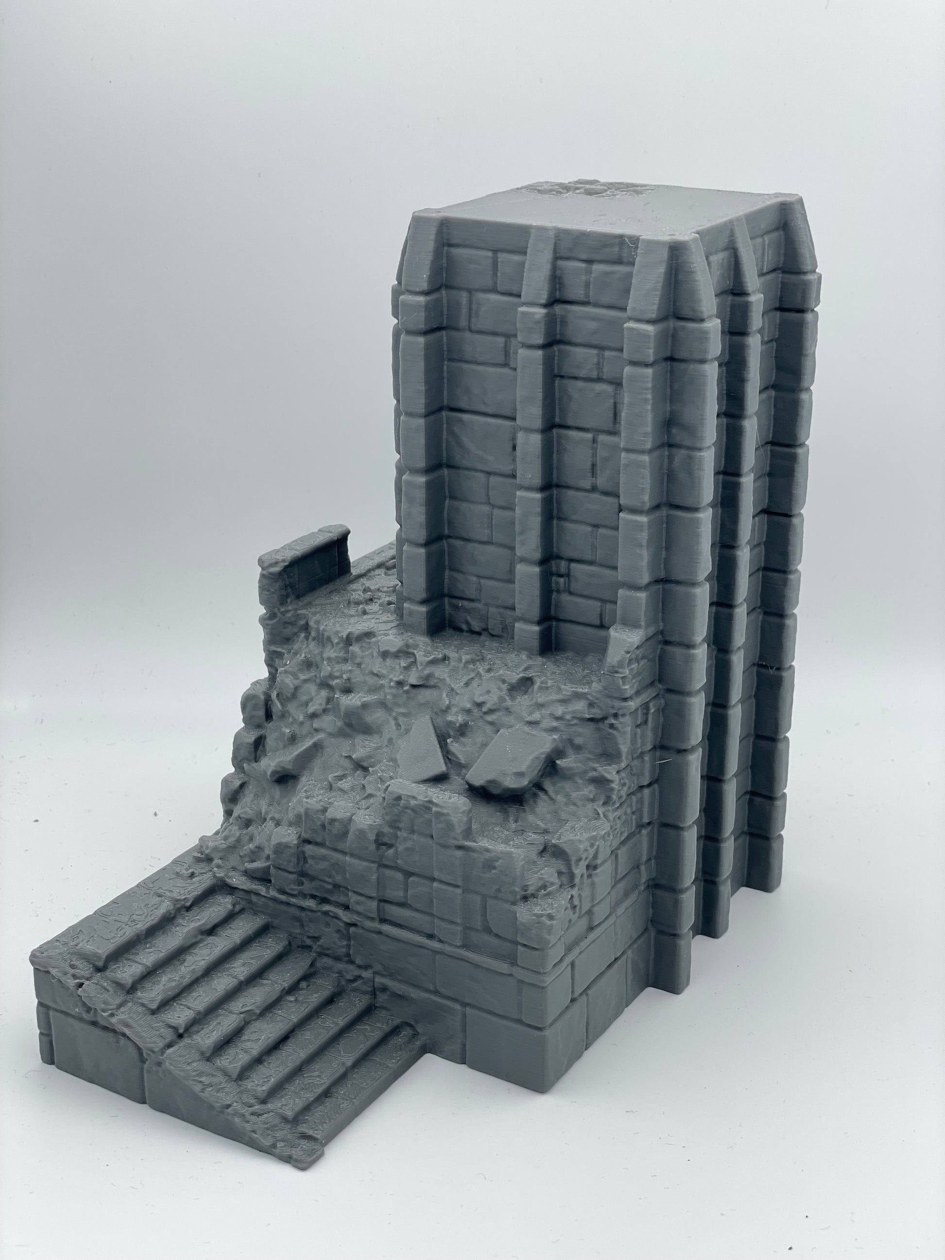 Produktfoto Tabletop 28mm The Printing Goes Ever On (TPGEO)  0: Ruine mittelalterlicher Turm - Überreste militärisches Gebäude - Zerstörter Außenposten