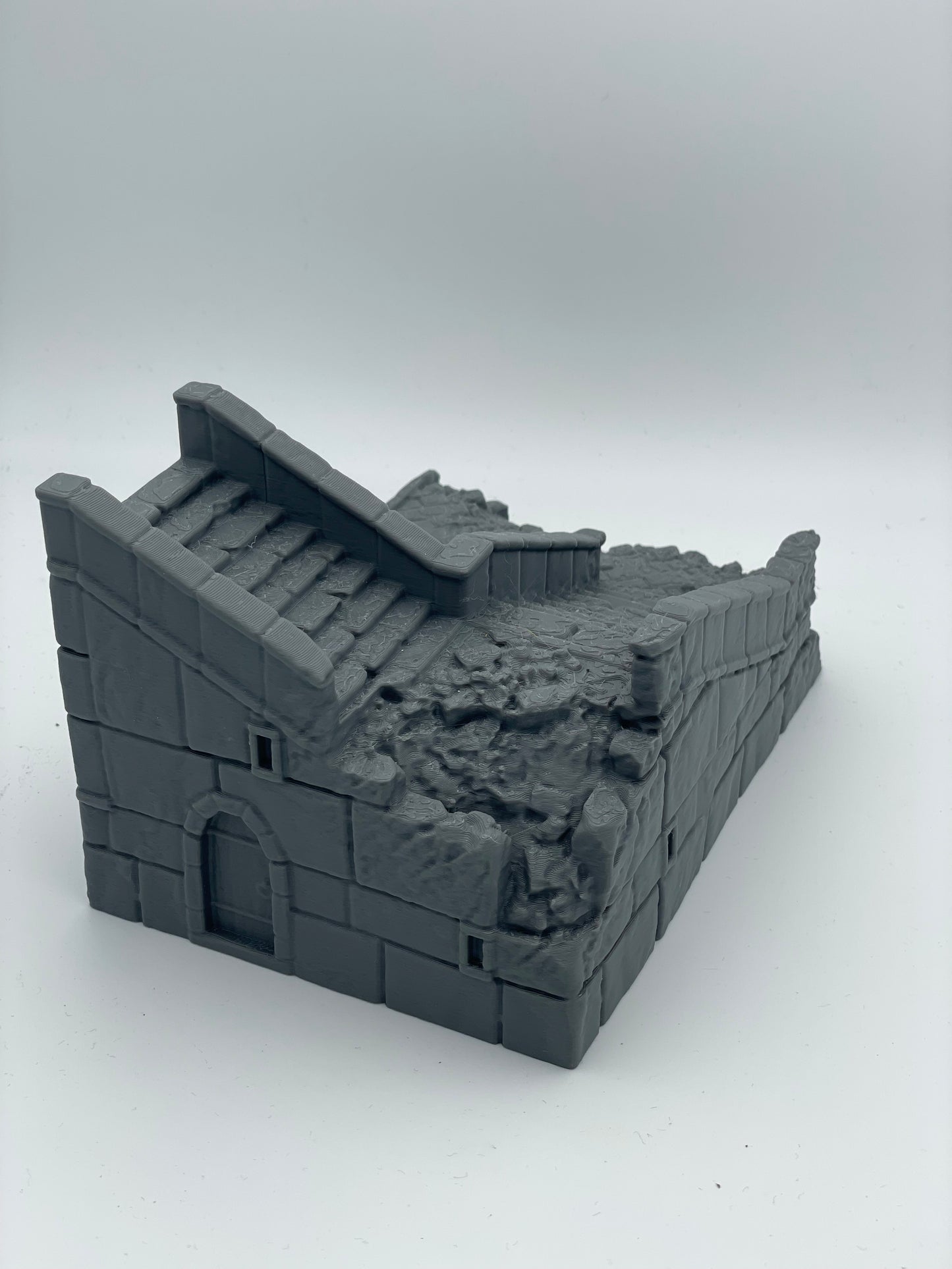 Produktfoto Tabletop 28mm The Printing Goes Ever On (TPGEO)  0: Ruine mittelalterlicher Turm - Überreste militärisches Gebäude - Zerstörter Außenposten