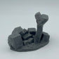 Photo du produit Tabletop 28mm The Printing Goes Ever On (TPGEO) 0 : Ruines A-D - Débris d'une ville médiévale - Restes d'un mur, gravats et tas de pierres