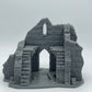 Photo produit Tabletop 28mm The Printing Goes Ever On (TPGEO) 0 : Ruine E - Débris d'une ville médiévale - Maison détruite