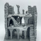 Photo produit Tabletop 28mm The Printing Goes Ever On (TPGEO) 0 : Ruine E - Débris d'une ville médiévale - Maison détruite