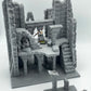 Photo produit Tabletop 28mm The Printing Goes Ever On (TPGEO) 0 : Ruine E - Débris d'une ville médiévale - Maison détruite