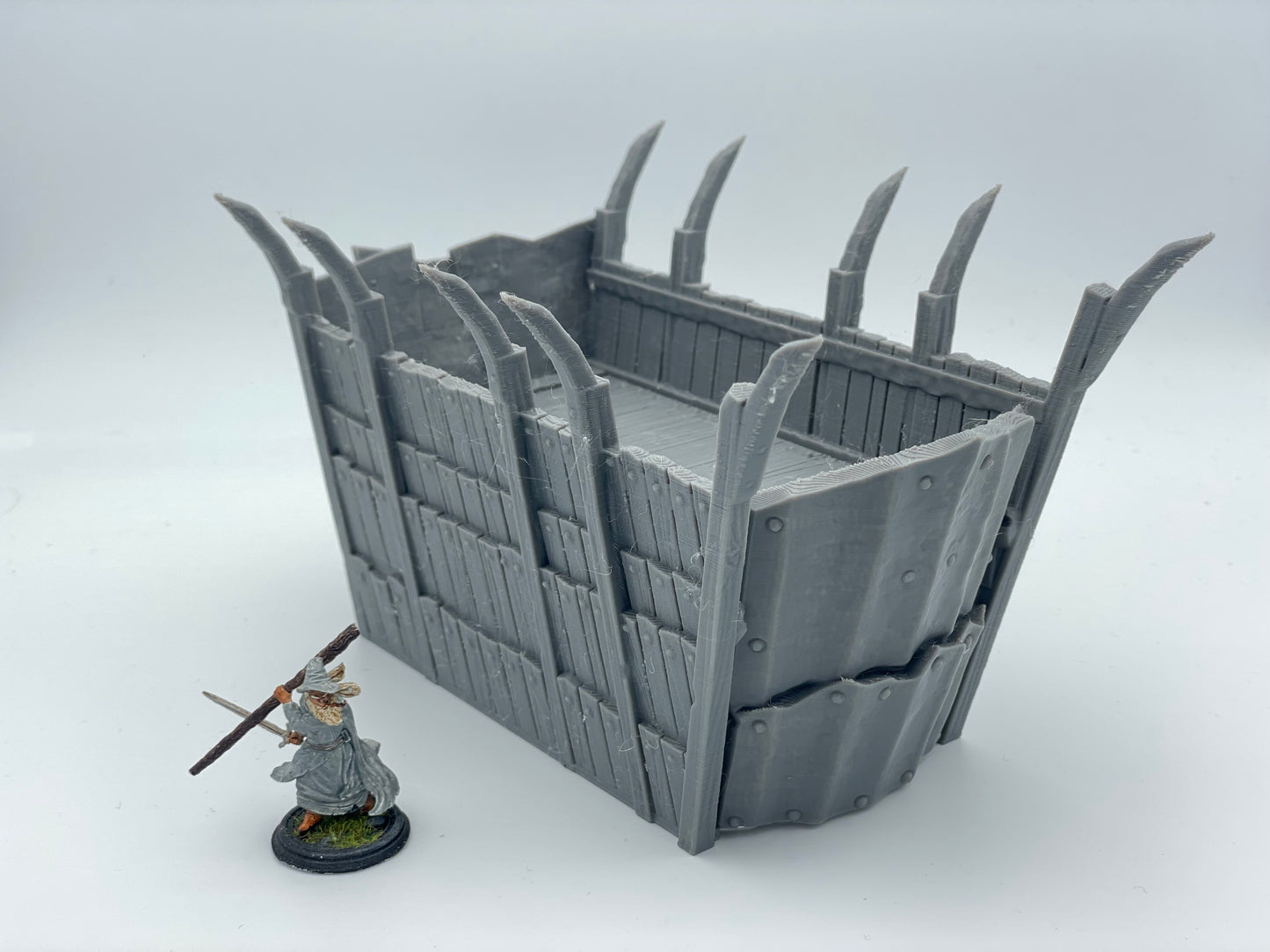 Photo de produit Tabletop 28mm The Printing Goes Ever On (TPGEO) 0 : Grand bateau de débarquement - Bateau de transport des Orks - Radeau de siège