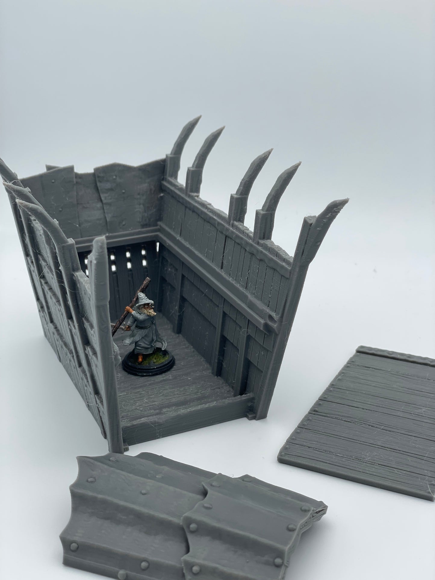 Photo de produit Tabletop 28mm The Printing Goes Ever On (TPGEO) 0 : Grand bateau de débarquement - Bateau de transport des Orks - Radeau de siège