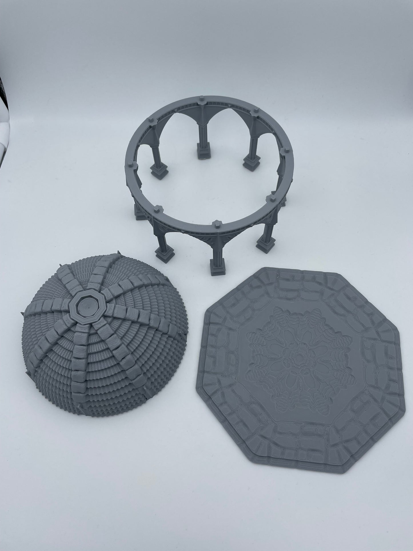 Photo du produit Tabletop 28mm The Printing Goes Ever On (TPGEO) 0 : Avant-poste de Fehntop - Fortification marquée par les intempéries dans la nature