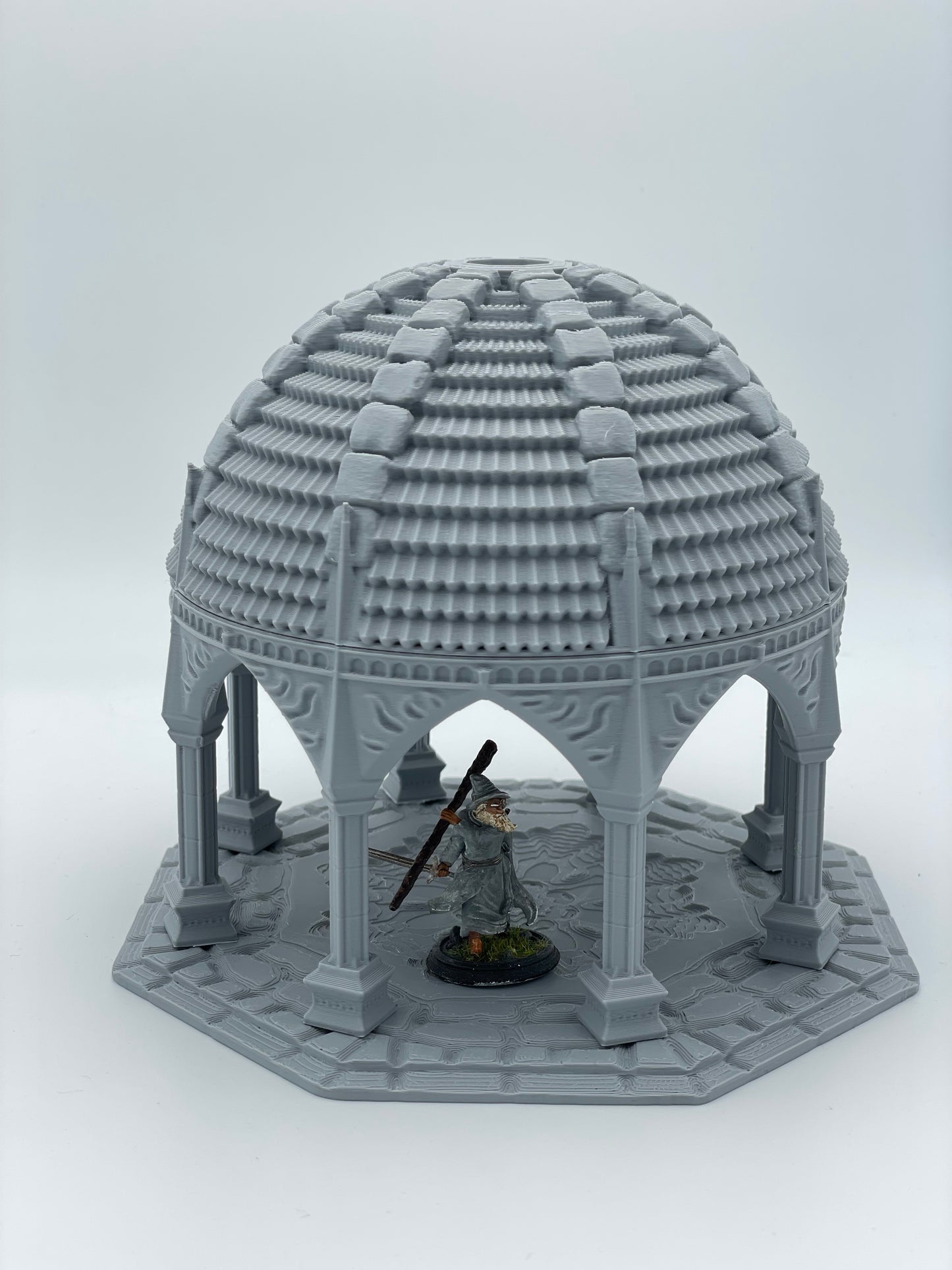 Photo du produit Tabletop 28mm The Printing Goes Ever On (TPGEO) 0 : Avant-poste de Fehntop - Fortification marquée par les intempéries dans la nature