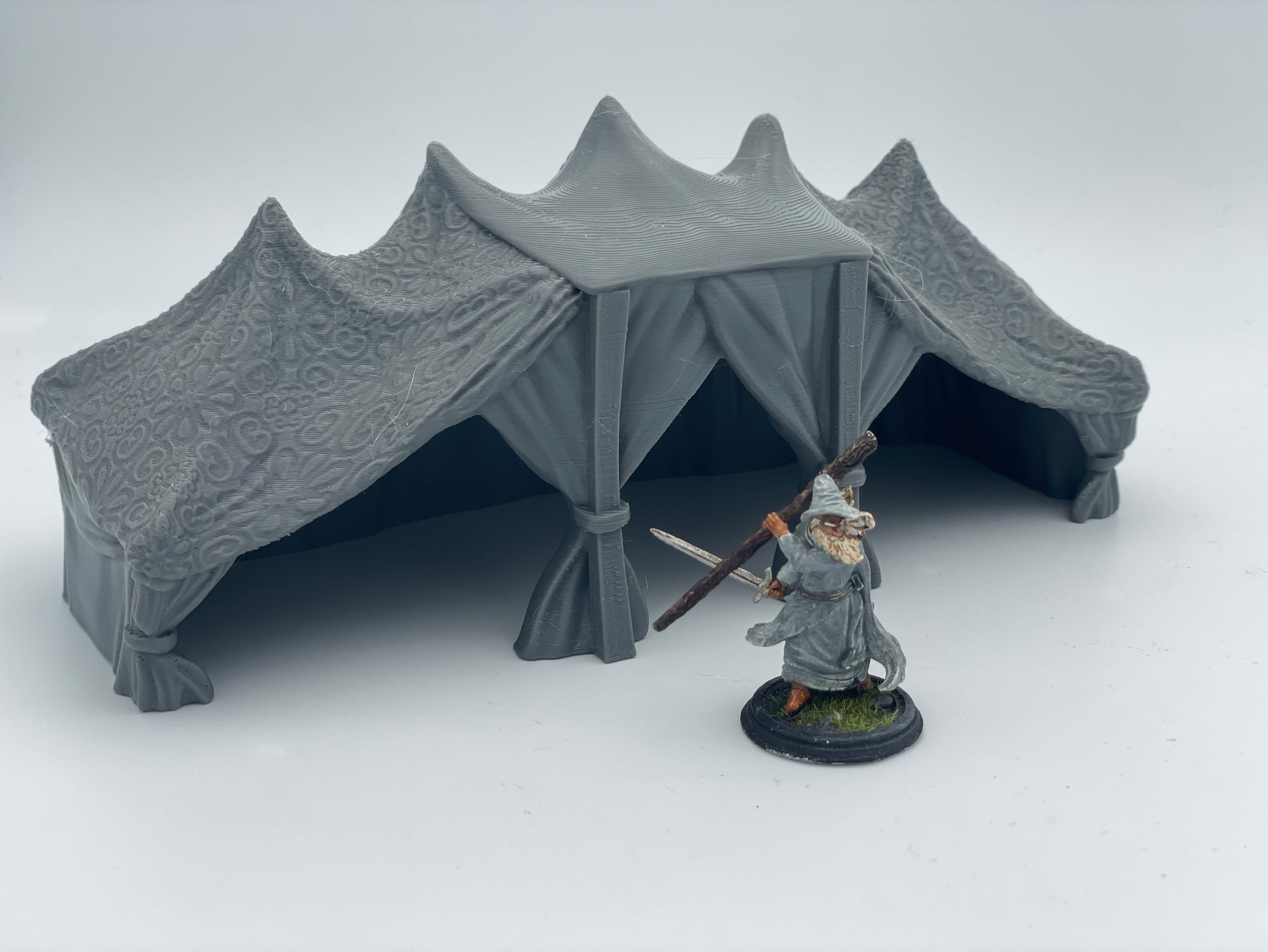 Photo du produit Tabletop 28mm The Printing Goes Ever On (TPGEO) 0 : Tente orientale B - Abri dans le désert - Habitations mobiles des guerriers du sud