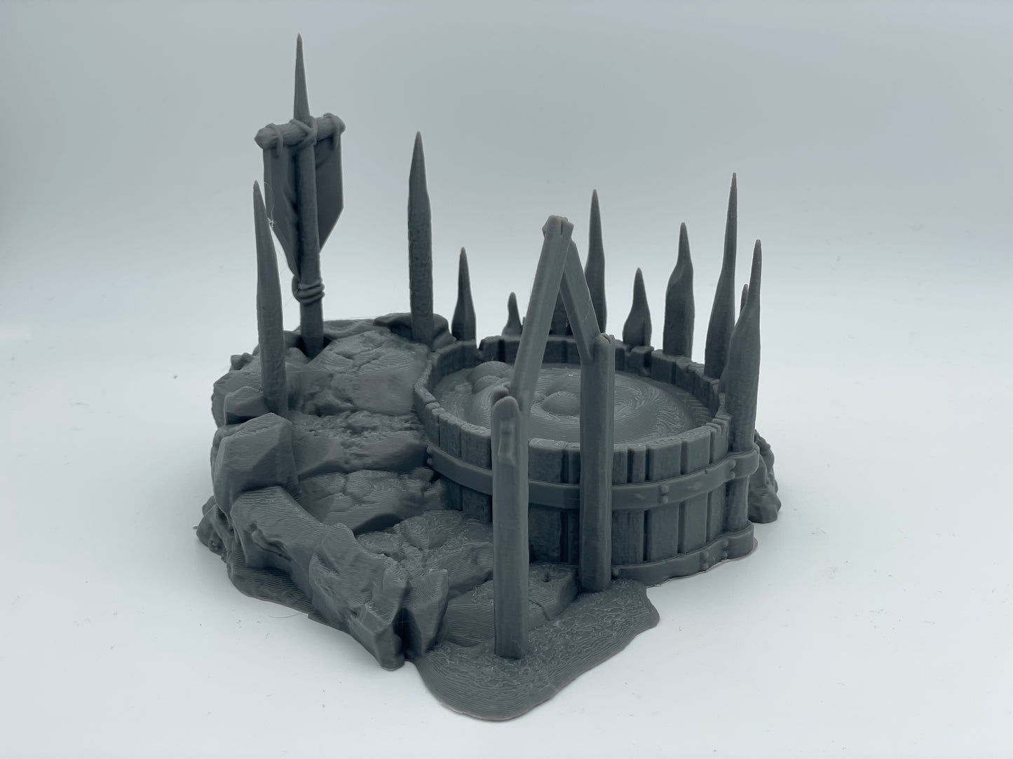 Photo du produit Tabletop 28mm The Printing Goes Ever On (TPGEO) 0 : Fosse des Orques - Berceau boueux des Orques - Recrutement du Mal