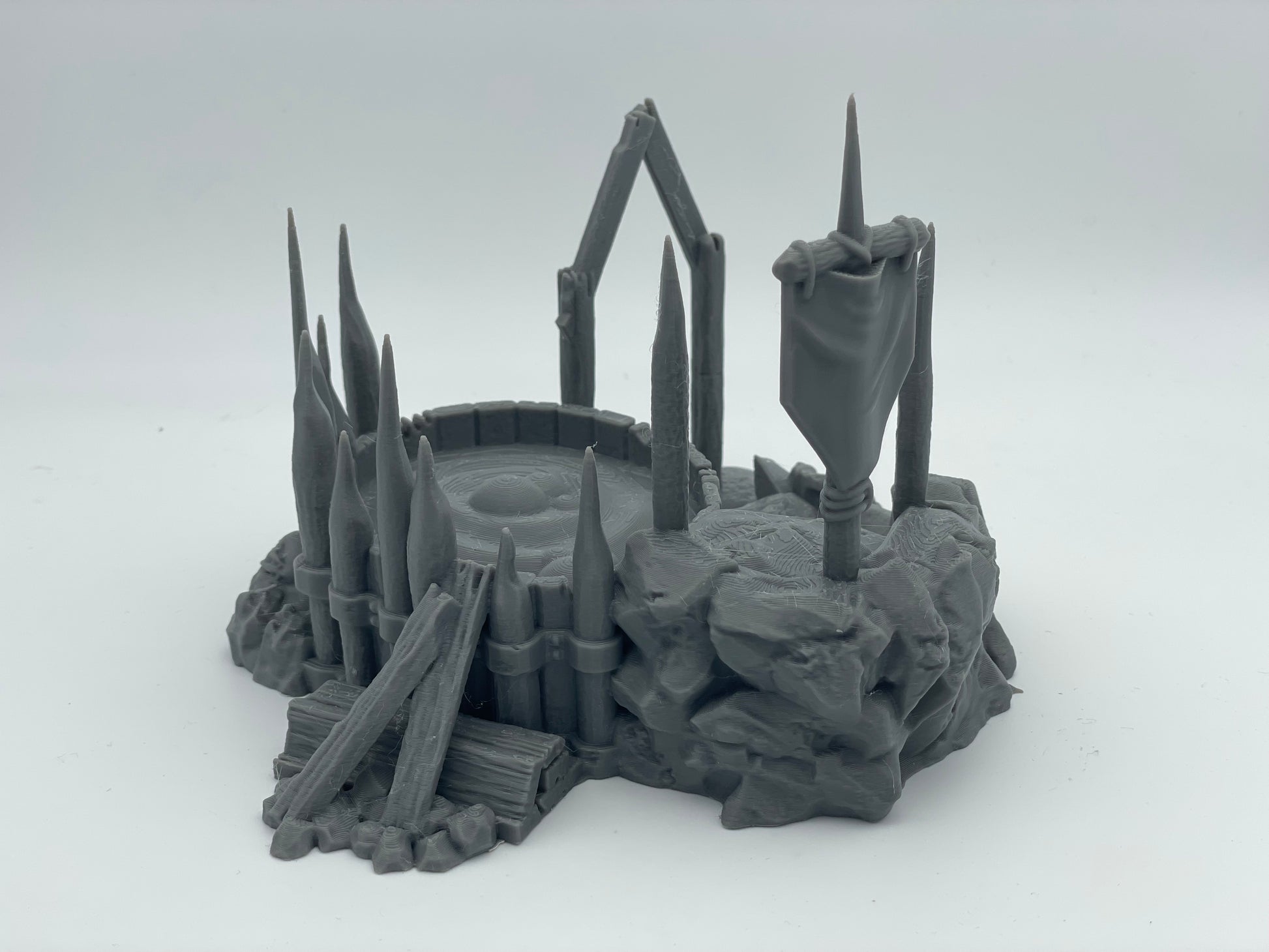 Photo du produit Tabletop 28mm The Printing Goes Ever On (TPGEO) 0 : Fosse des Orques - Berceau boueux des Orques - Recrutement du Mal