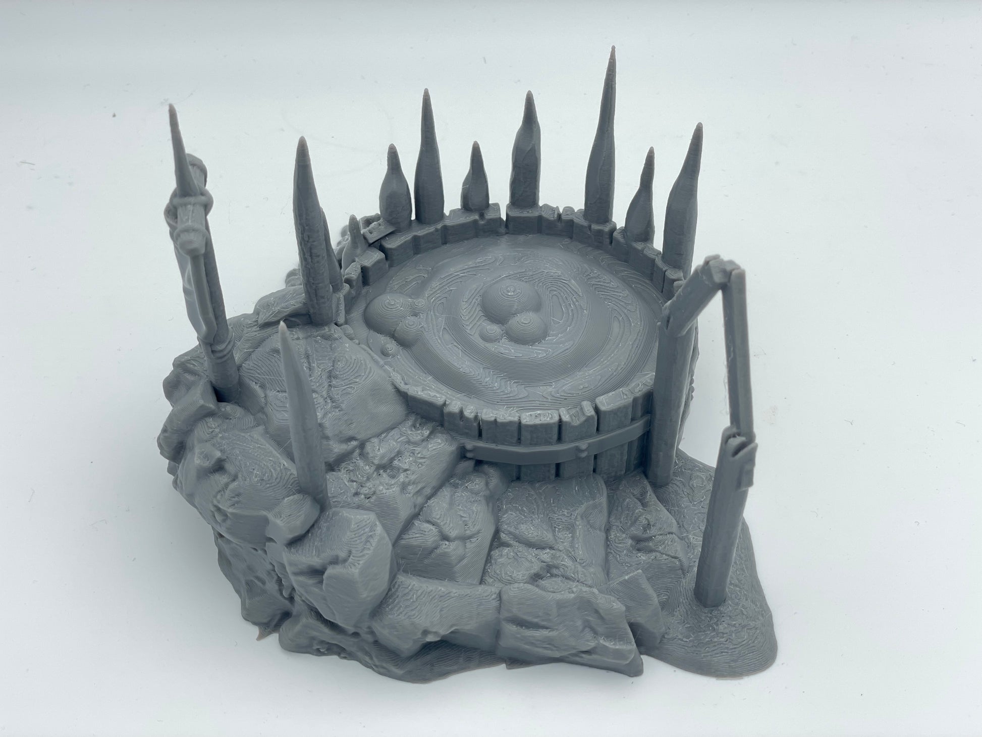 Photo du produit Tabletop 28mm The Printing Goes Ever On (TPGEO) 0 : Fosse des Orques - Berceau boueux des Orques - Recrutement du Mal