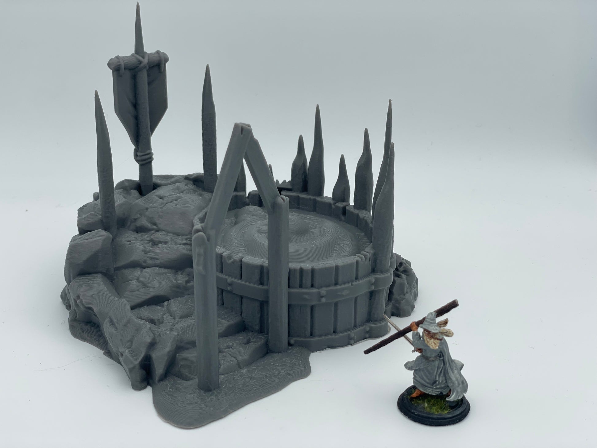 Photo du produit Tabletop 28mm The Printing Goes Ever On (TPGEO) 0 : Fosse des Orques - Berceau boueux des Orques - Recrutement du Mal