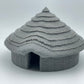 Photo produit Tabletop 28mm The Printing Goes Ever On (TPGEO) 0 : Hutte des autochtones B - Habitation primitive avec toit de chaume - Maison des indigènes