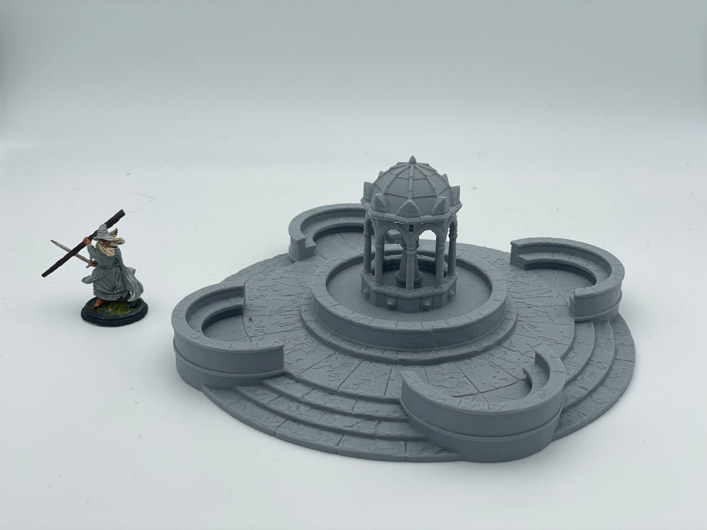 Photo de produit Tabletop 28mm The Printing Goes Ever On (TPGEO) 0 : Fontaine A Ivory City - Fontaine Royaume de Gonthan
