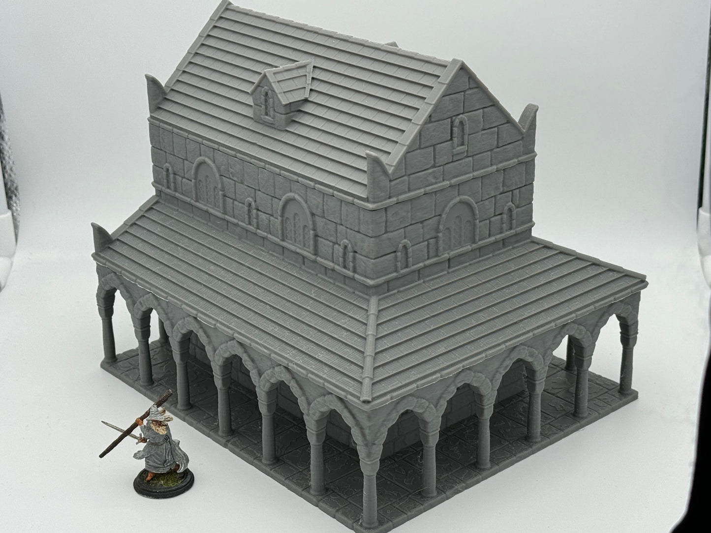 Produktfoto Tabletop 28mm The Printing Goes Ever On (TPGEO)  0: Haus A Ivory City - Gebäude Königreich Gonthan -  Tabletop Terrain