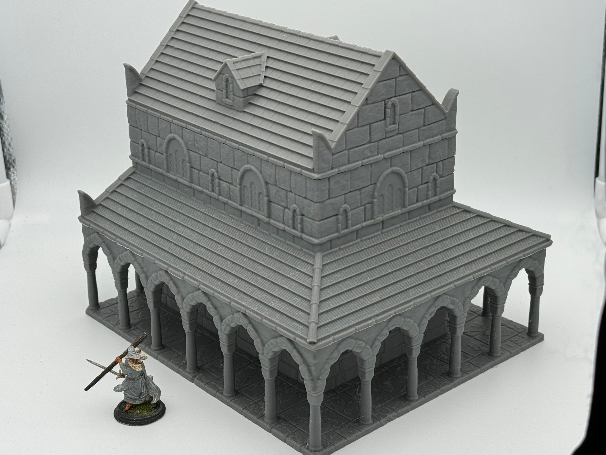 Produktfoto Tabletop 28mm The Printing Goes Ever On (TPGEO)  0: Haus A Ivory City - Gebäude Königreich Gonthan -  Tabletop Terrain