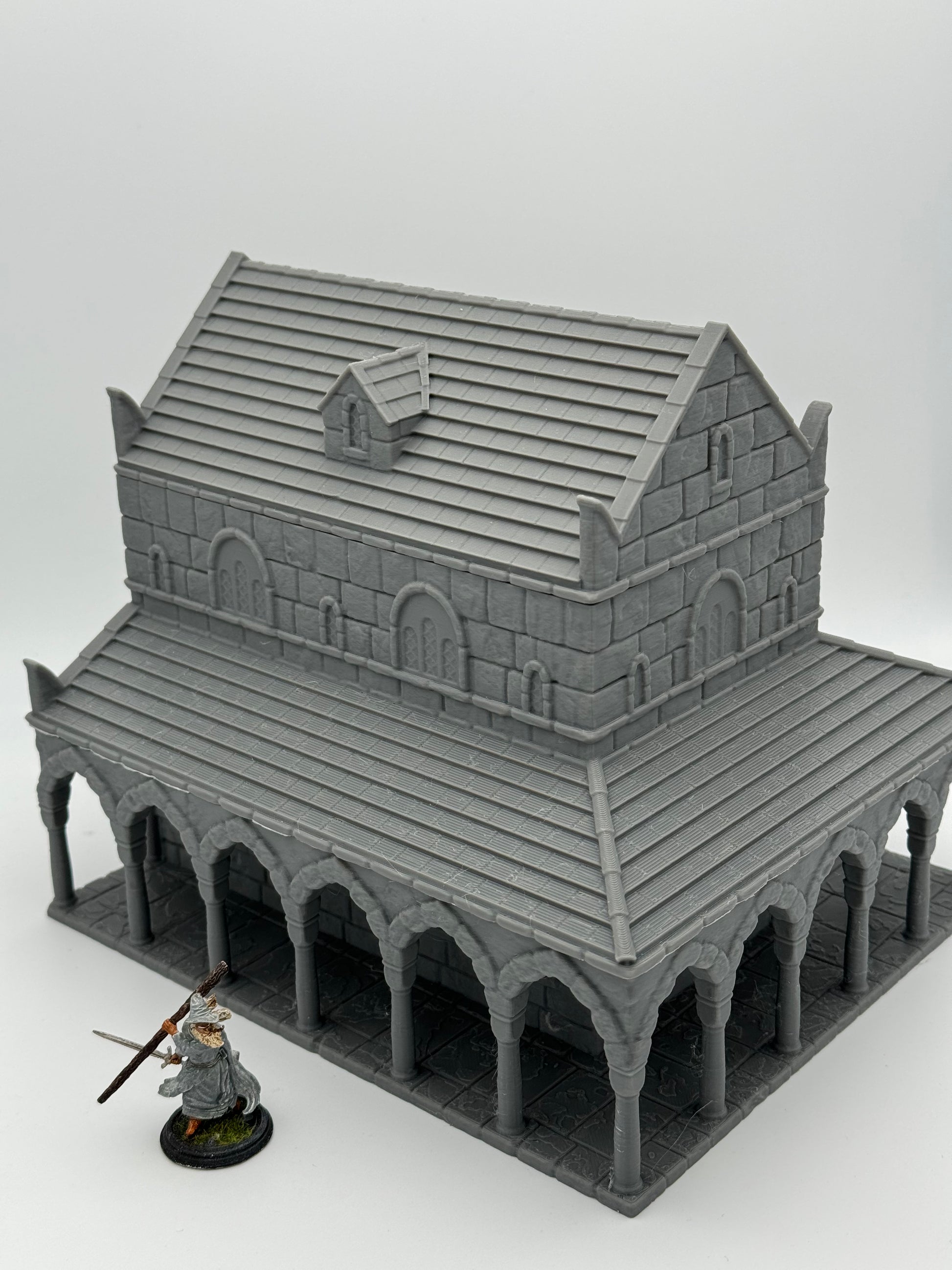 Produktfoto Tabletop 28mm The Printing Goes Ever On (TPGEO)  0: Haus A Ivory City - Gebäude Königreich Gonthan -  Tabletop Terrain