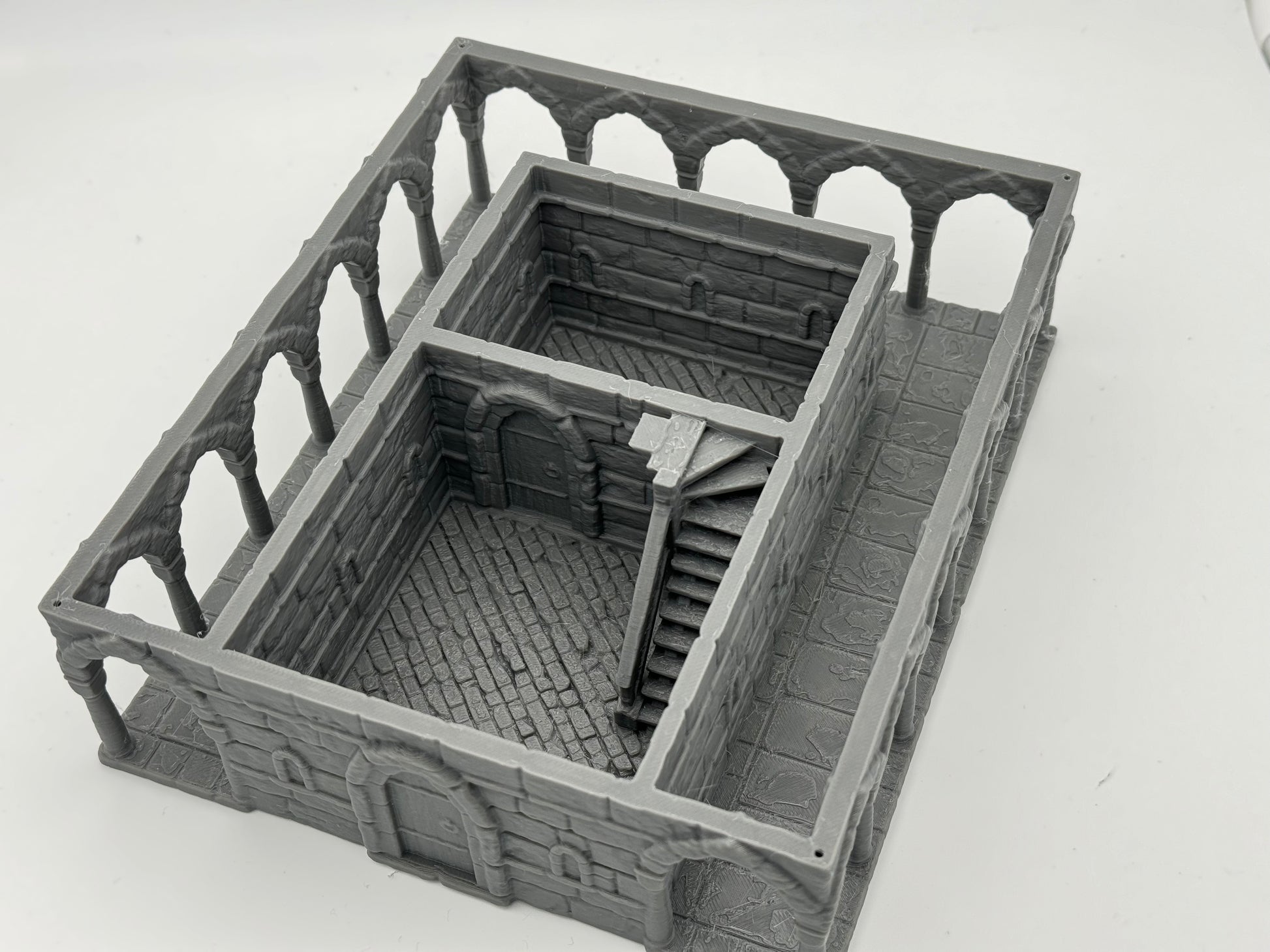 Produktfoto Tabletop 28mm The Printing Goes Ever On (TPGEO)  0: Haus A Ivory City - Gebäude Königreich Gonthan -  Tabletop Terrain