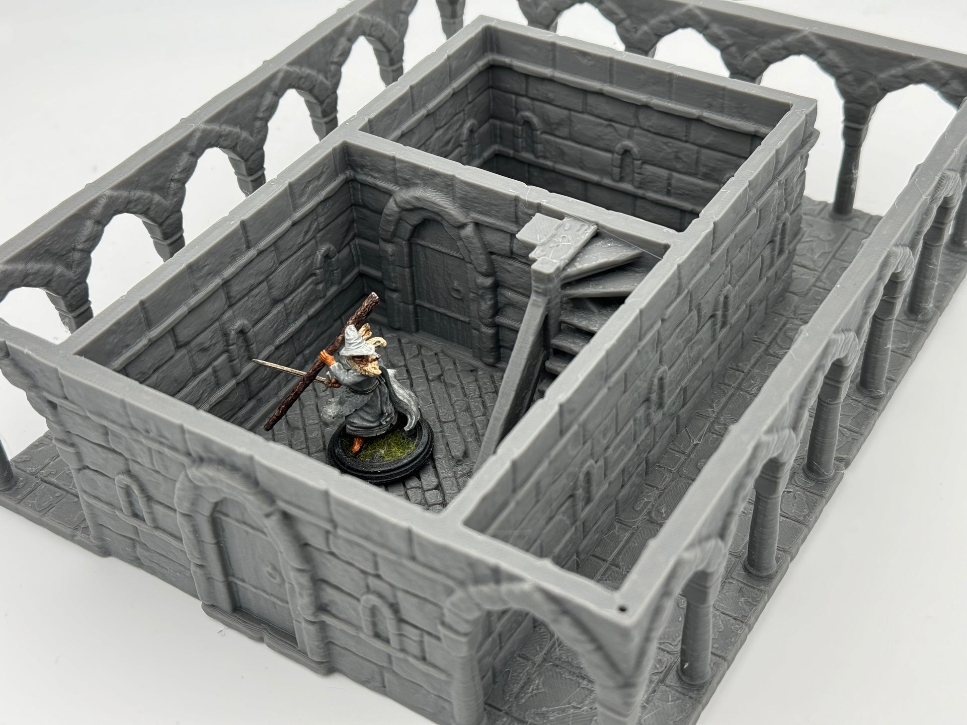 Produktfoto Tabletop 28mm The Printing Goes Ever On (TPGEO)  0: Haus A Ivory City - Gebäude Königreich Gonthan -  Tabletop Terrain