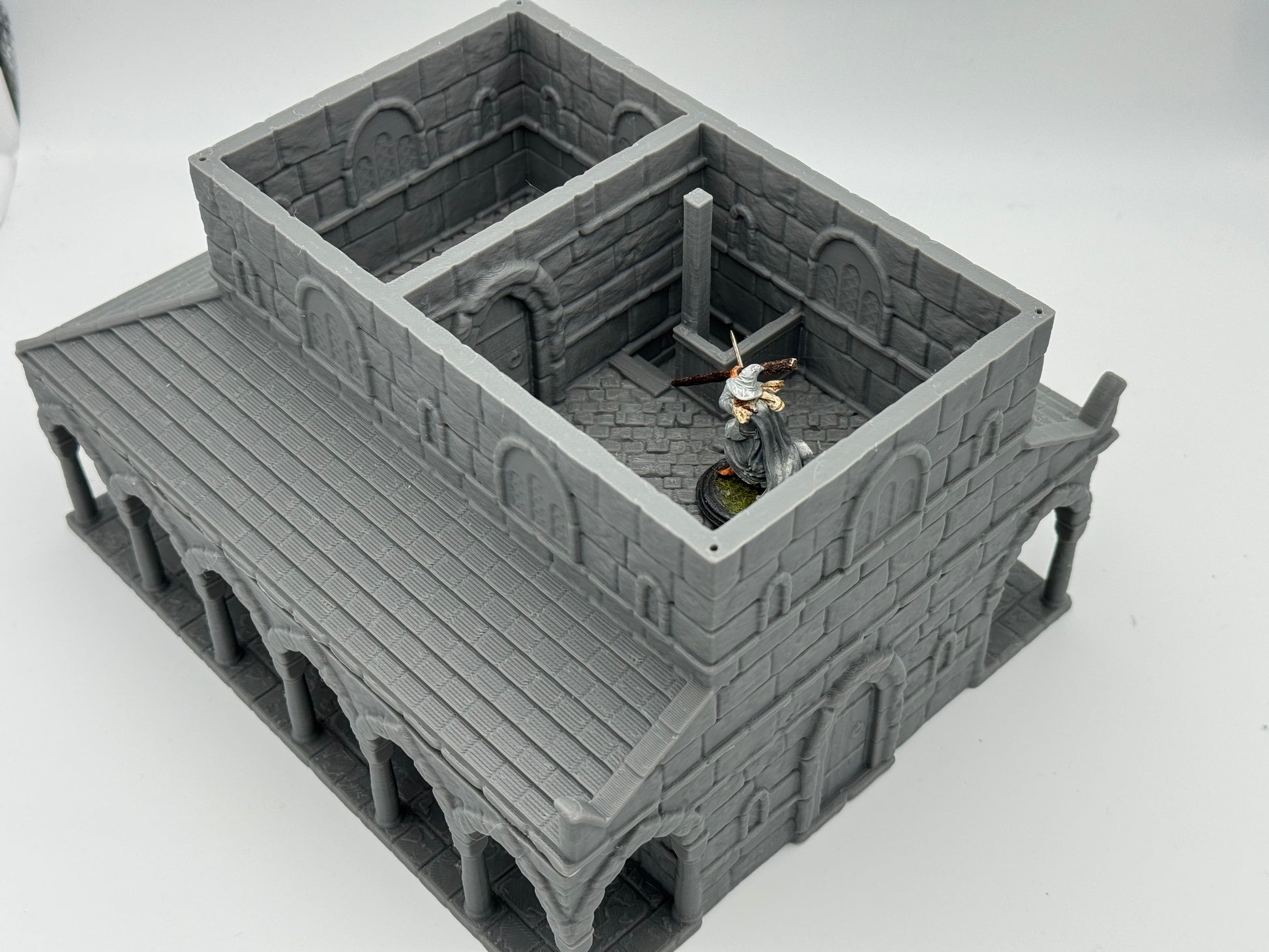 Produktfoto Tabletop 28mm The Printing Goes Ever On (TPGEO)  0: Haus A Ivory City - Gebäude Königreich Gonthan -  Tabletop Terrain