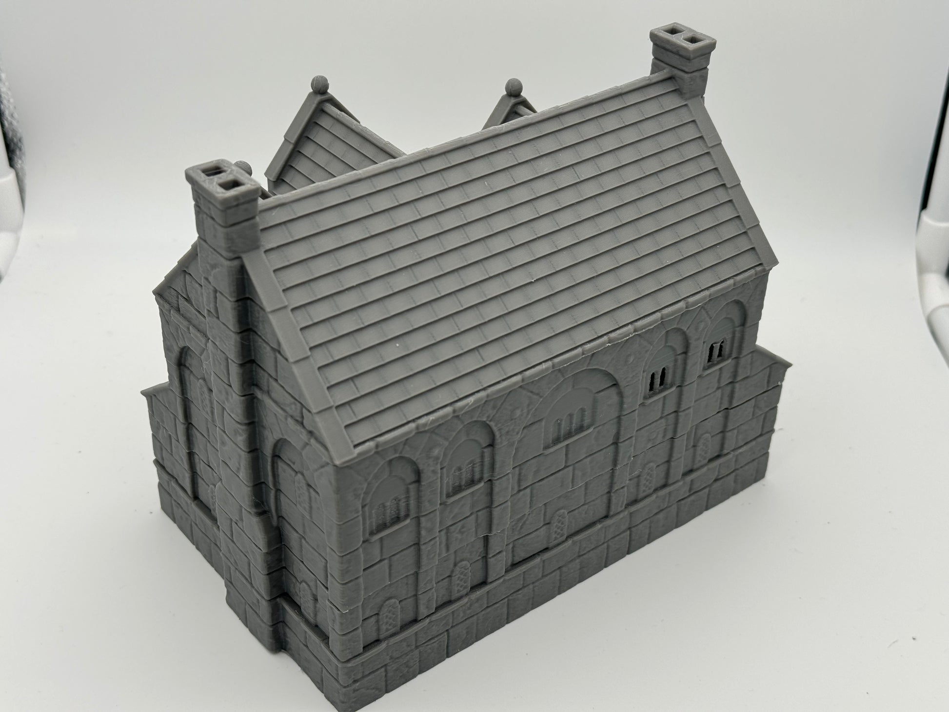 Photo du produit Tabletop 28mm The Printing Goes Ever On (TPGEO) 0 : Auberge Ivory City - Bâtiment Royaume de Gonthan - Terrain de Table de l'Auberge