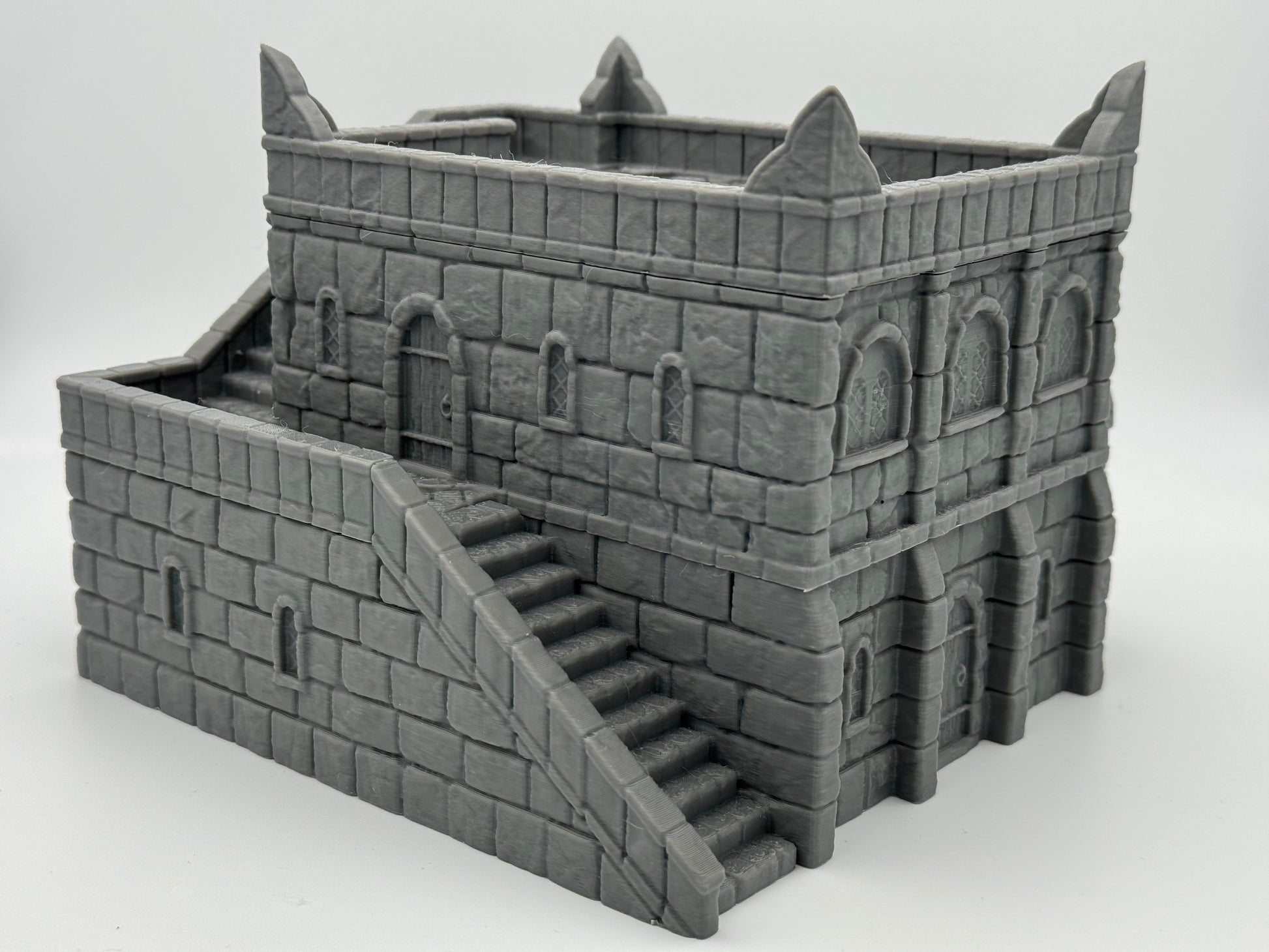 Photo de produit Tabletop 28mm The Printing Goes Ever On (TPGEO) 0 : Place commerciale Ivory City - Bâtiment Royaume de Gonthan - Hall d'échange Terrain Tabletop