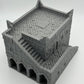 Photo de produit Tabletop 28mm The Printing Goes Ever On (TPGEO) 0 : Place commerciale Ivory City - Bâtiment Royaume de Gonthan - Hall d'échange Terrain Tabletop
