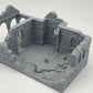 Photo du produit Tabletop 28mm The Printing Goes Ever On (TPGEO) 0 : Ruine maison médiévale A1 - Restes du bâtiment du royaume humain Gonthan