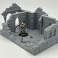 Photo du produit Tabletop 28mm The Printing Goes Ever On (TPGEO) 0 : Ruine maison médiévale A1 - Restes du bâtiment du royaume humain Gonthan