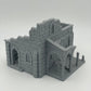 Photo de produit Tabletop 28mm The Printing Goes Ever On (TPGEO) 0 : Ruine maison médiévale A2 - Restes du bâtiment du royaume humain Gonthan