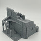 Photo de produit Tabletop 28mm The Printing Goes Ever On (TPGEO) 0 : Ruine maison médiévale A2 - Restes du bâtiment du royaume humain Gonthan