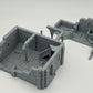 Photo de produit Tabletop 28mm The Printing Goes Ever On (TPGEO) 0 : Ruine maison médiévale A2 - Restes du bâtiment du royaume humain Gonthan