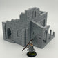 Photo de produit Tabletop 28mm The Printing Goes Ever On (TPGEO) 0 : Ruine maison médiévale A2 - Restes du bâtiment du royaume humain Gonthan