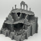 Photo de produit Tabletop 28mm The Printing Goes Ever On (TPGEO) 0 : Ruines d'entrepôt Ivory City - Bâtiment du Royaume de Gonthan - Terrain Tabletop d'entrepôt
