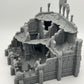 Photo de produit Tabletop 28mm The Printing Goes Ever On (TPGEO) 0 : Ruines d'entrepôt Ivory City - Bâtiment du Royaume de Gonthan - Terrain Tabletop d'entrepôt